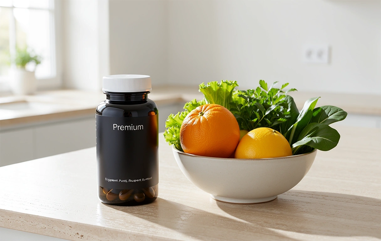 Balanced nutrition and premium supplements approach